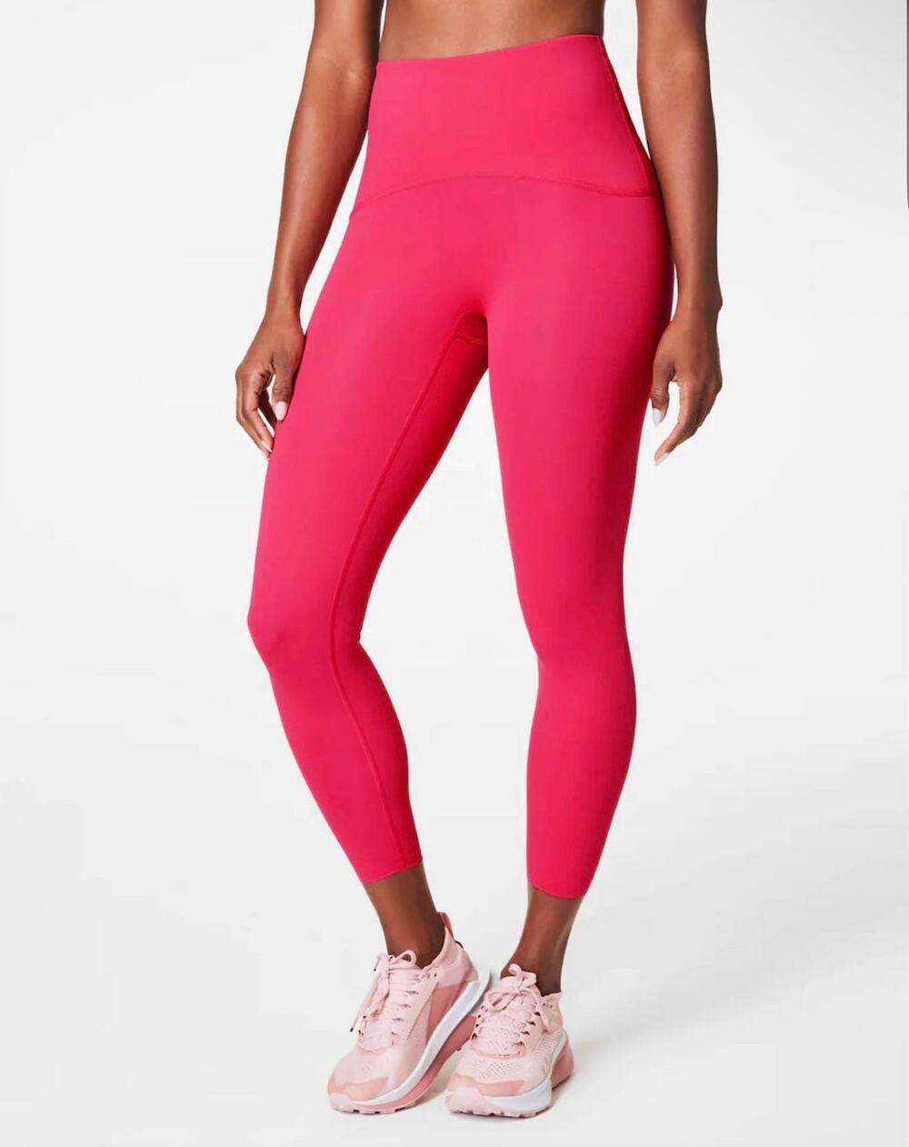 NWT SPANX Booty Boost Full Length Leggings in Tulip Pink - Size Small